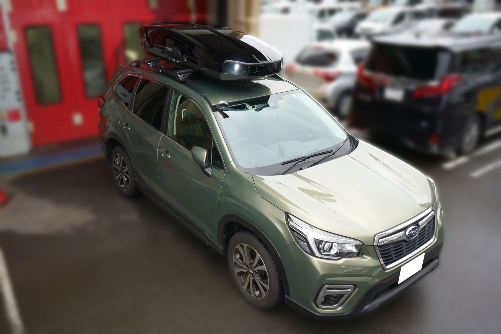 スバル フォレスター Thuleルーフボックス Motion Xt Xl取付 スーパーオートバックスかわさき