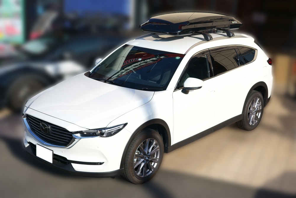 【感染対策】MAZDA 純正　CX8ルーフキャリア アクセサリー