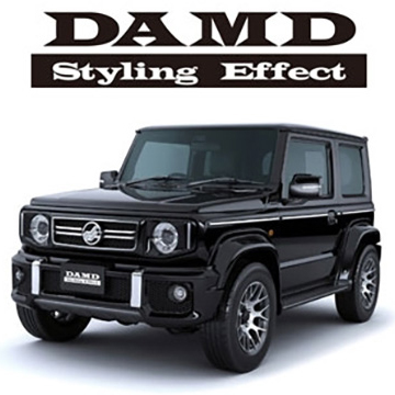 DAMDロゴデモカー
