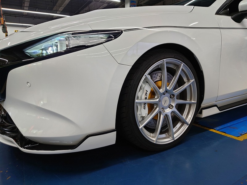 MAZDA3/マツダ3】カスタム塗装済 なかろ 純正ブレーキキャリパー 